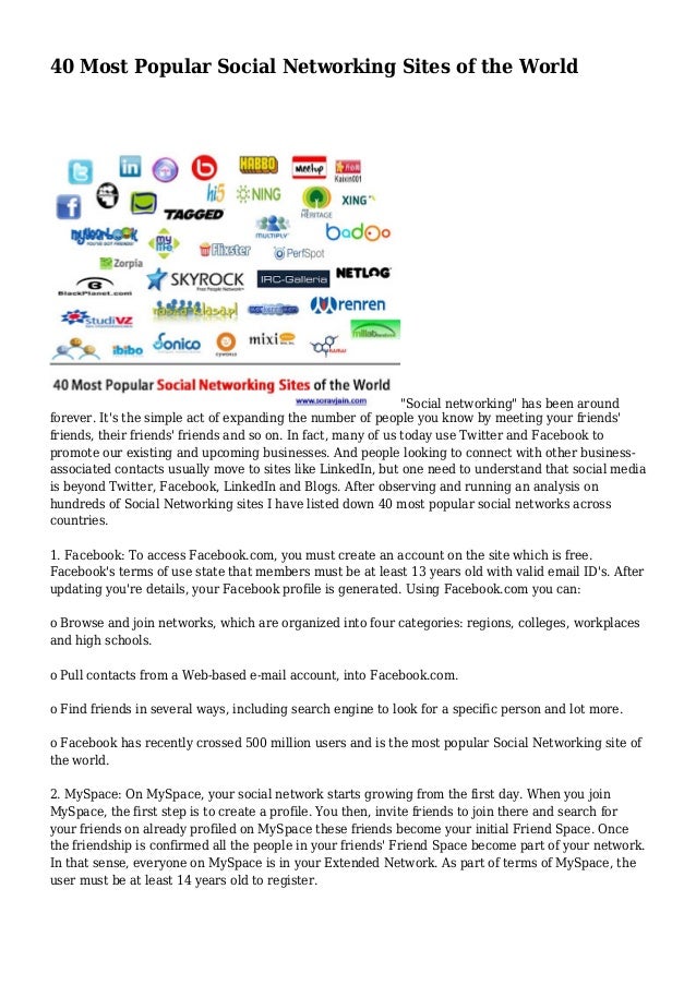 networking essay Get access to example of introduction on social networking essays only from anti essays listed results 1 - 30 get studying today and get the grades you. networking essay Get access to example of introduction on social networking essays only from anti essays listed results 1 - 30 get studying today and get the grades you.