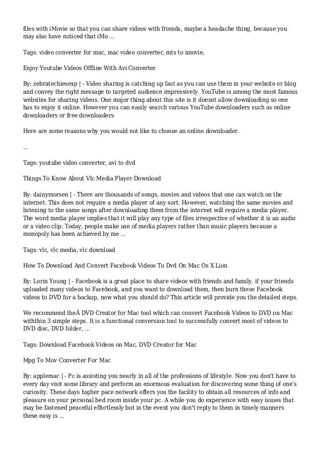 Fast Video Downloader Articles Page 1