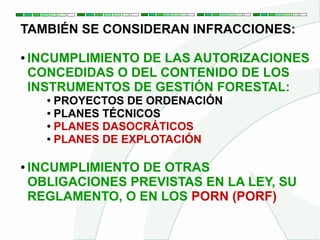 Tipologia de infracciones en materia forestal | PPT