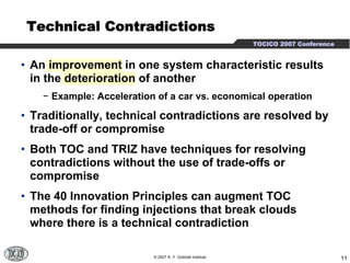 TRIZ + TOC | PDF
