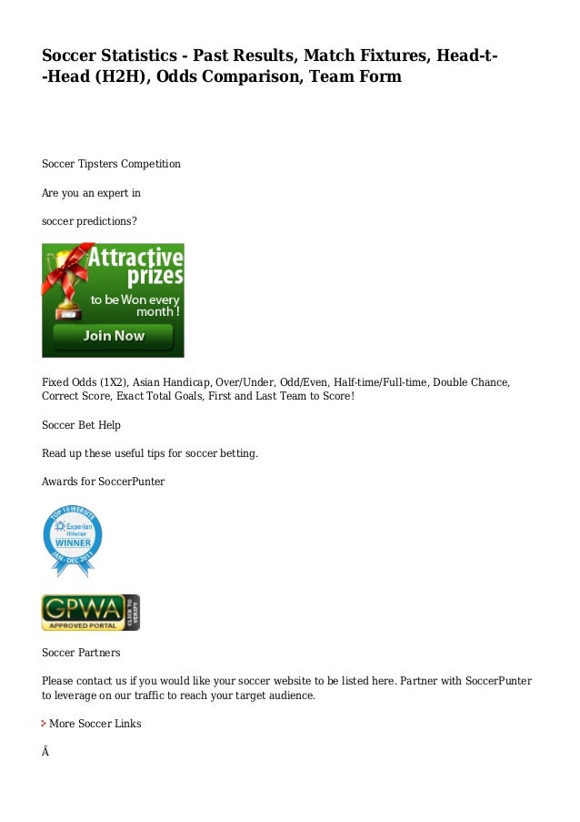 Asian Handicap Soccer Odds Asian Handicap Soccer Odds