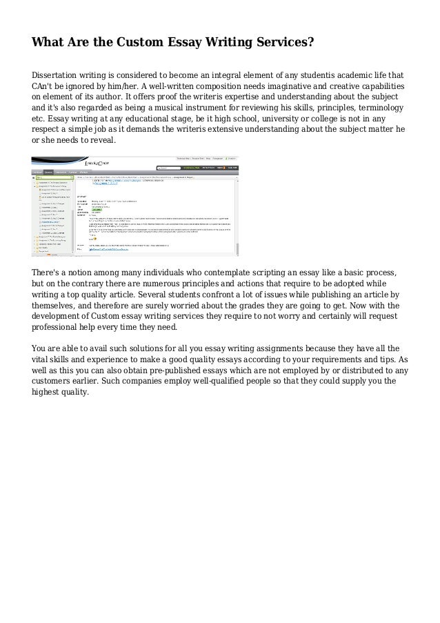 Custom Essay Writing Service at $7/page: % Original | EssayPro