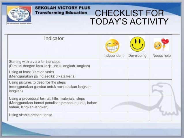 1415 assessment 1st pyp morning tea