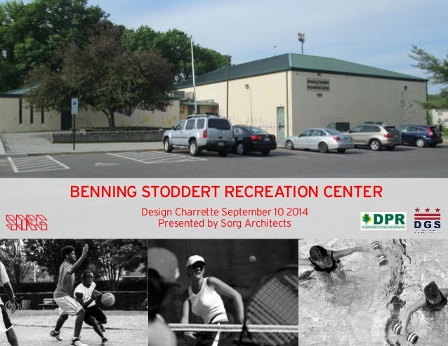 Benning Stoddert Recreation Center Community Meeting Design Charett