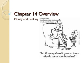 Chapter 14 Overview
Money and Banking
 