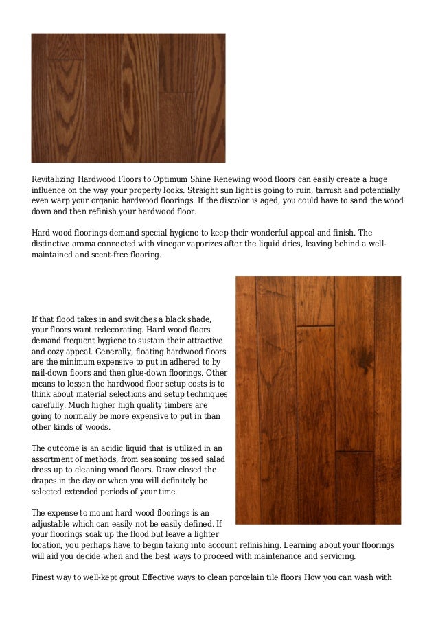 Excellent Techniques For Maintaining Wooden Floors