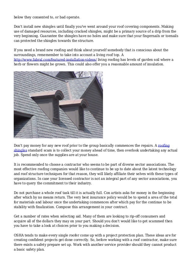 need to have guidance in roofing top restoration read this write up standard roofing contract