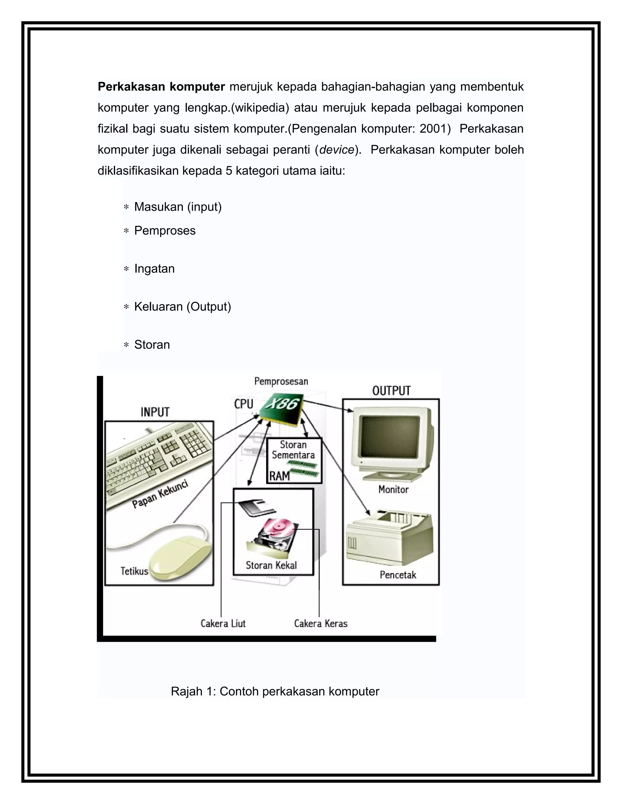 perkakasan komputer | DOC