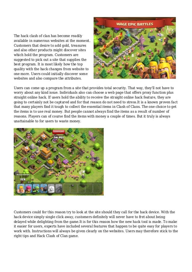Step-By-Step Vital Elements For Clash Clans Gem Cheat