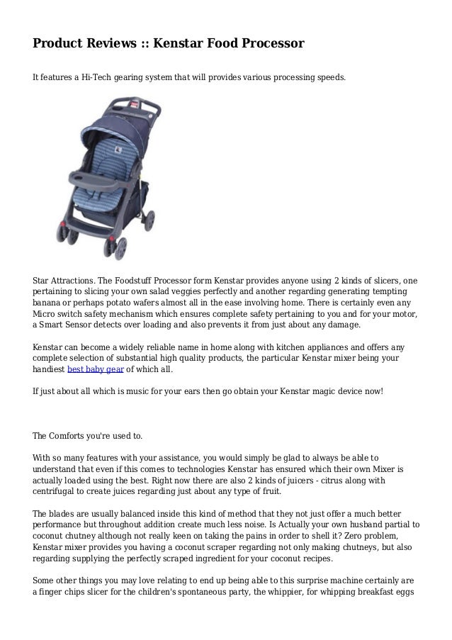 Product Reviews Kenstar Food Processor