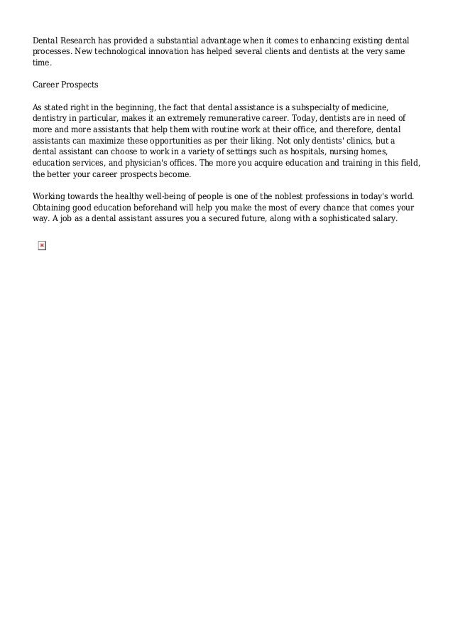 dental assistant job description dental assistant job description