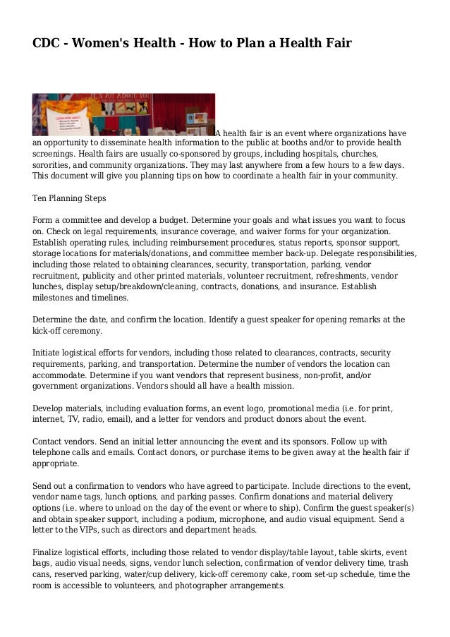 proposal job letter opportunity for Fair Health to Plan a How Health Women's CDC proposal job letter opportunity for Fair Health to Plan a How Health Women's CDC