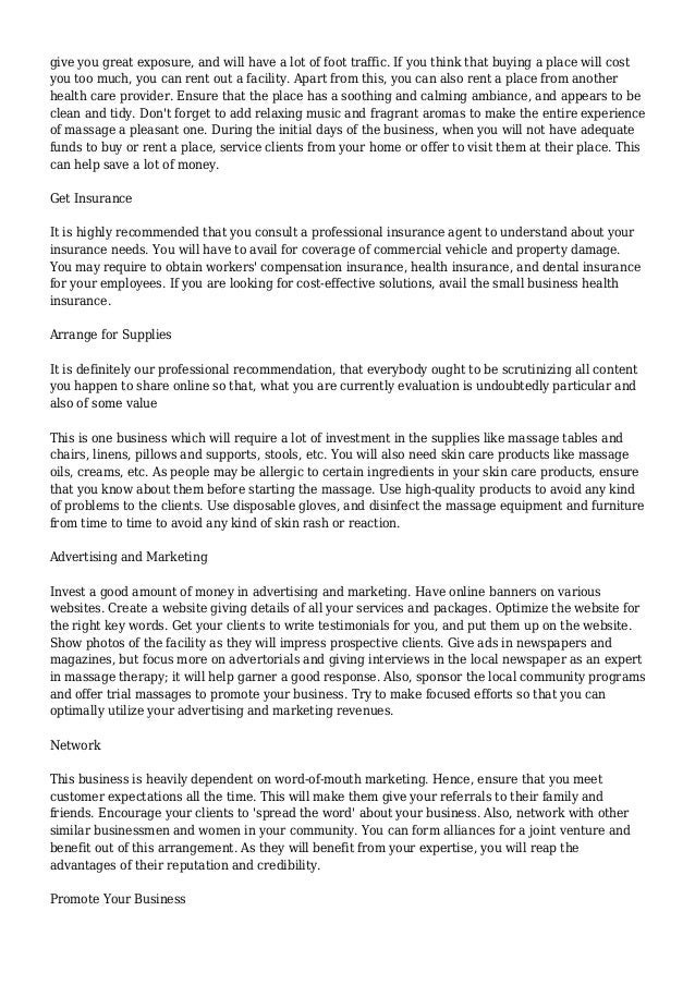 essay on how to start a business