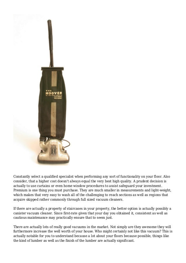 Vacuum Cleaning Machine Tips And Review