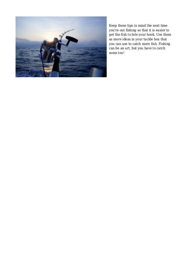 Proven Fish Catching Methods From The Specialists