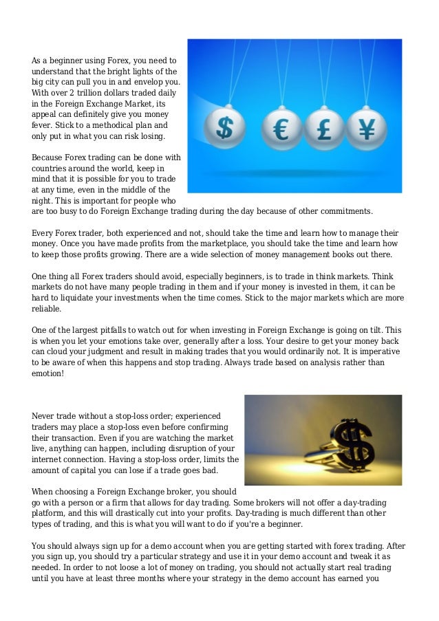 Rewarding Insight On Ways To Trade On The Foreign Exchange