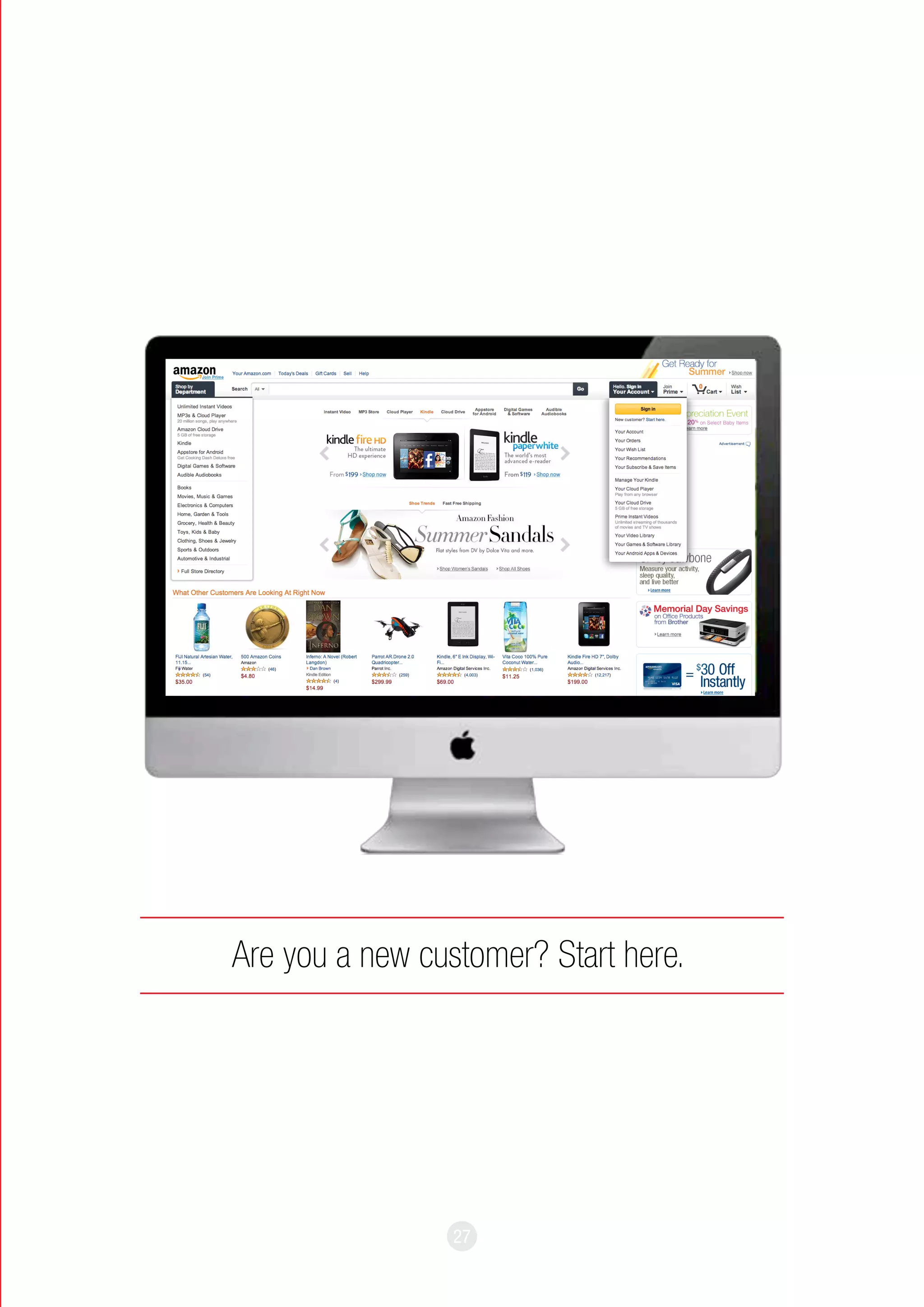 27
	
  
Are you a new customer? Start here.
 