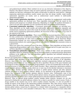 Review of Hooke and Jeeves Direct Search Solution Method Analysis ...