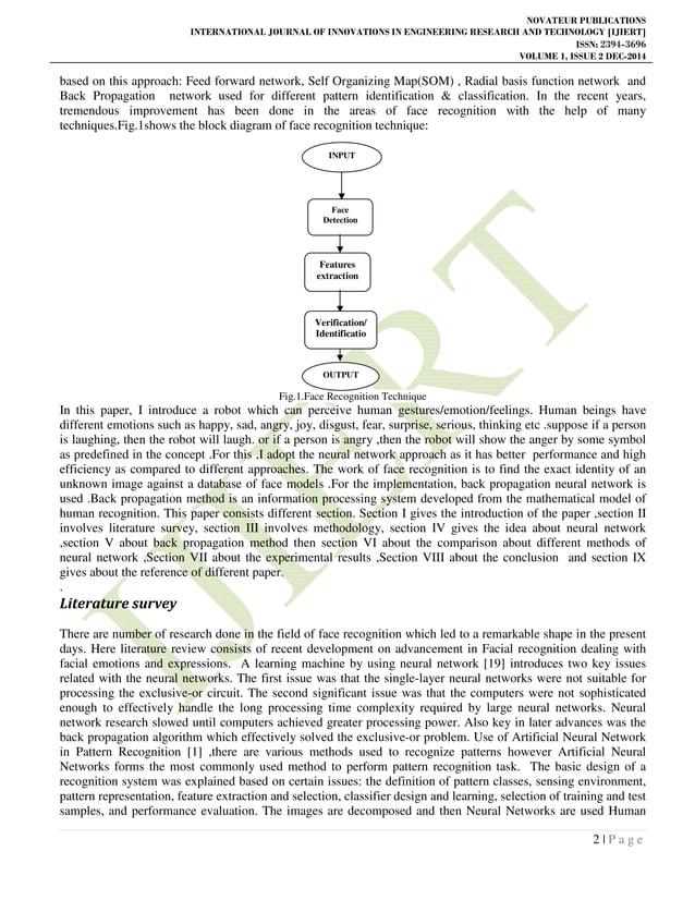 Study on Different Human Emotions Using Back Propagation Method | PDF