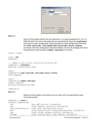 Introduction To The Junos Operating System 22a Juniper Networks | PDF