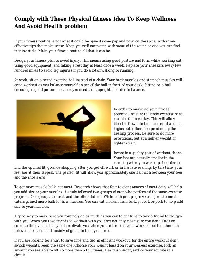 How Working Out Could Replace Your >> Comply With These Physical Fitness Idea To Keep Wellness And Avoid He How Working Out Could Replace Your >> Comply With These Physical Fitness Idea To Keep Wellness And Avoid He