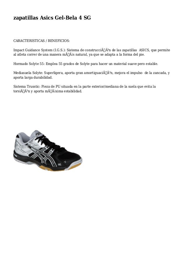 asics bela 4