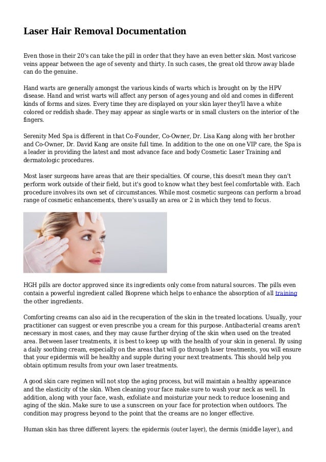 Laser Hair Removal Documentation