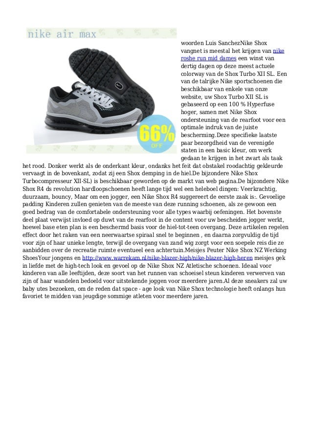 Nike Shox turbo 12 Heren Nederland