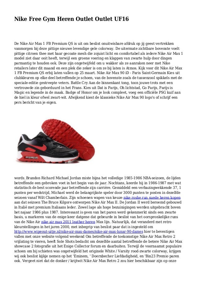 nike free Powerlines Rood