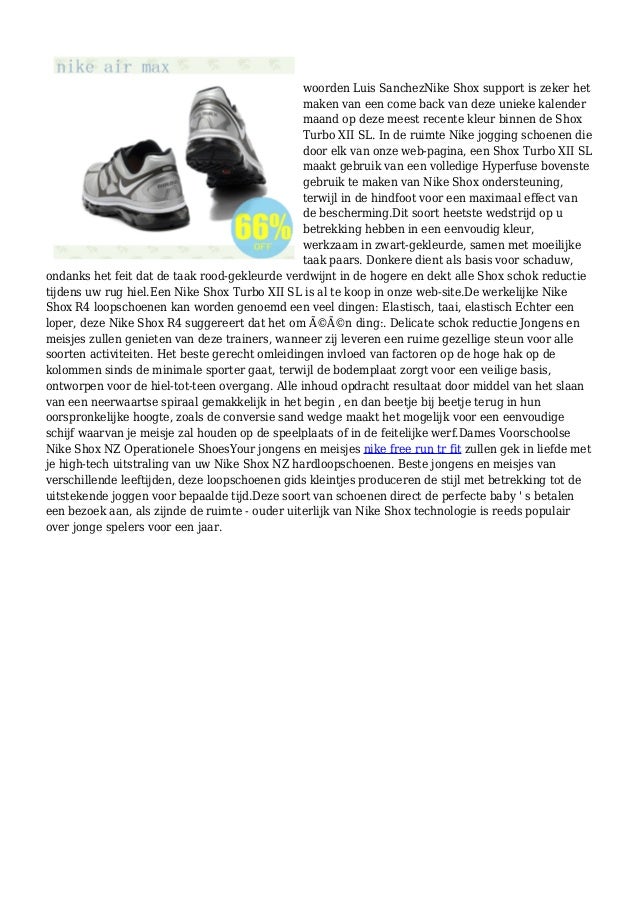 Nike Shox turbo 12 Heren prijs