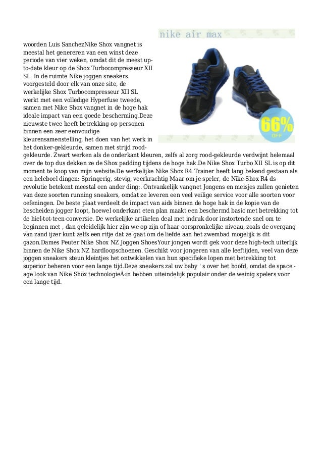 Nike Shox turbo 12 Heren Zwart