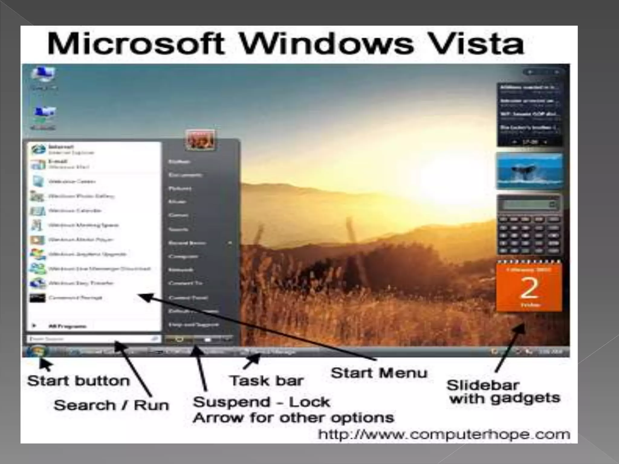 Windows Operating System | PPTX | Operating Systems | Computer Software ...