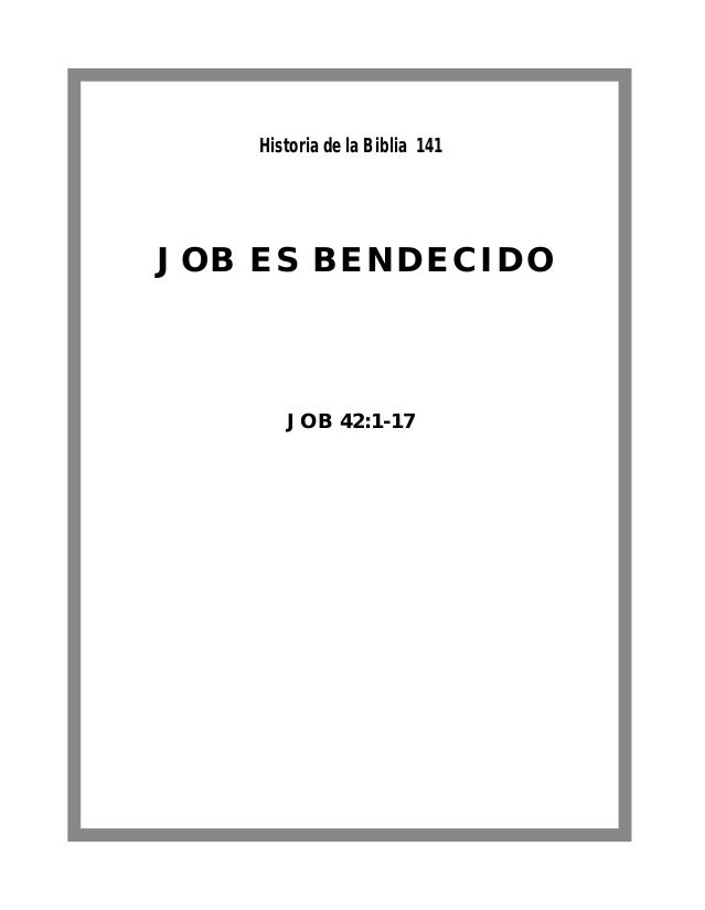 141 Job Es Bendecido