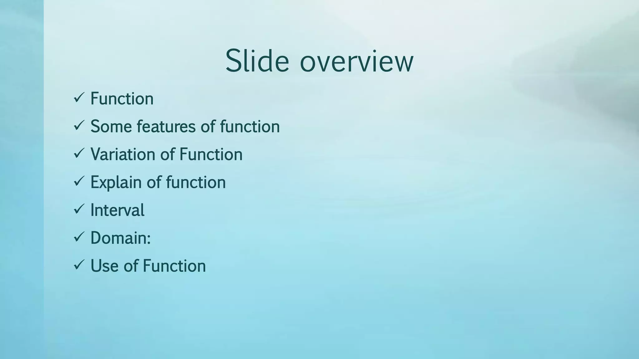 Function in Mathematics | PPTX