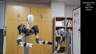 INTERACTION
TEST
: high-five
motion
 