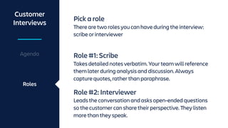 Make an
interview
template
 