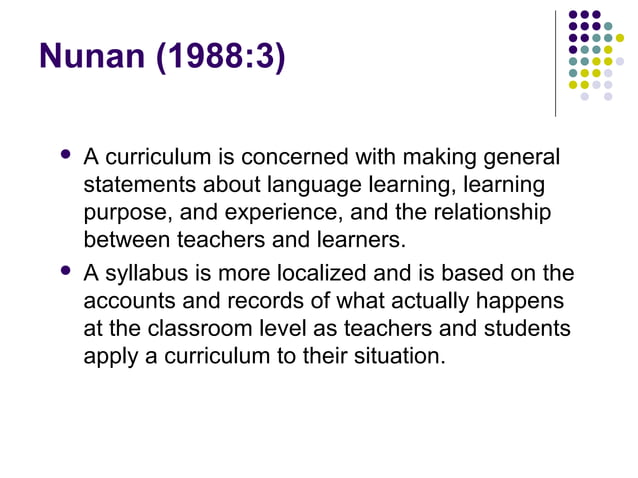 Syllabus Types PPT
