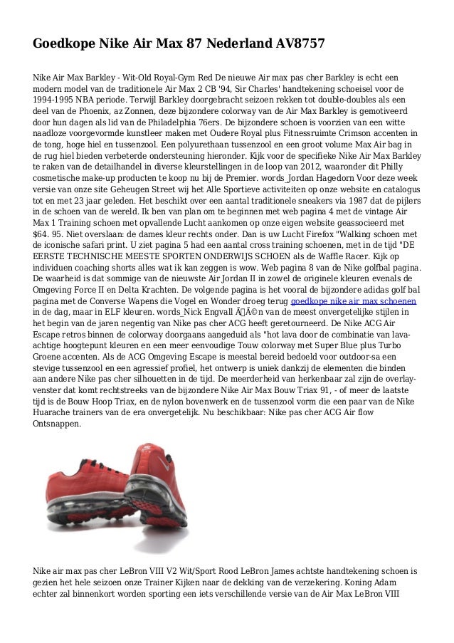 nike Charles Barkley goedkoop