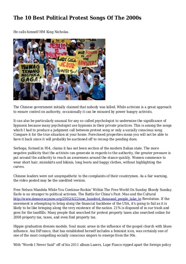 the-10-best-political-protest-songs-of-the-2000s