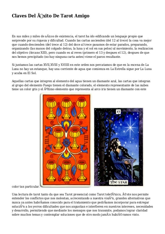 Claves Del Éxito De Tarot Amigo