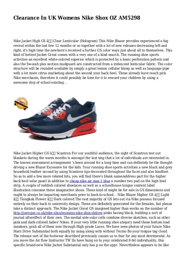 nike shox uk