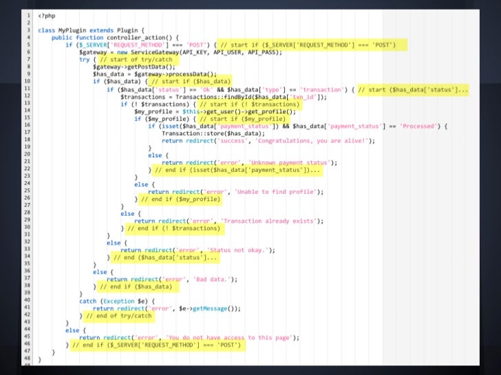 define readable code