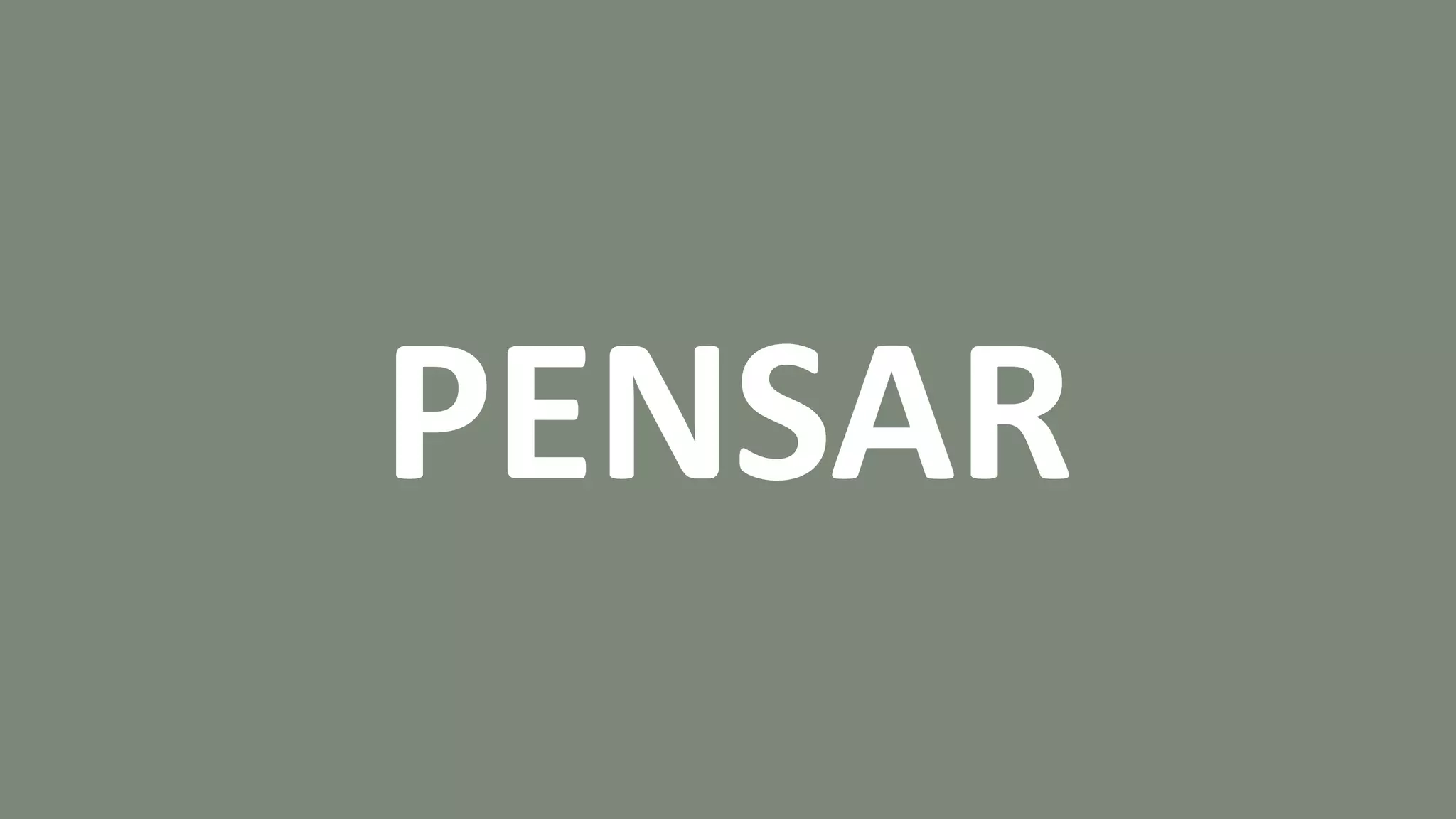 PENSAR