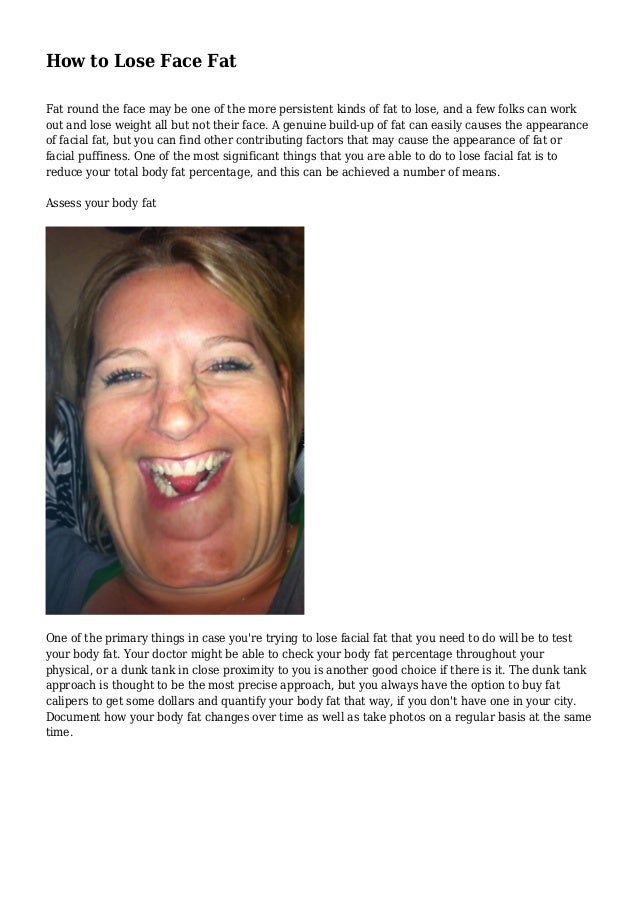 how to lose face fat how to lose face fat
