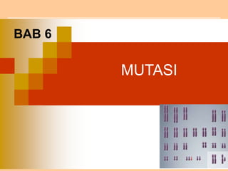 MUTASI
BAB 6
 