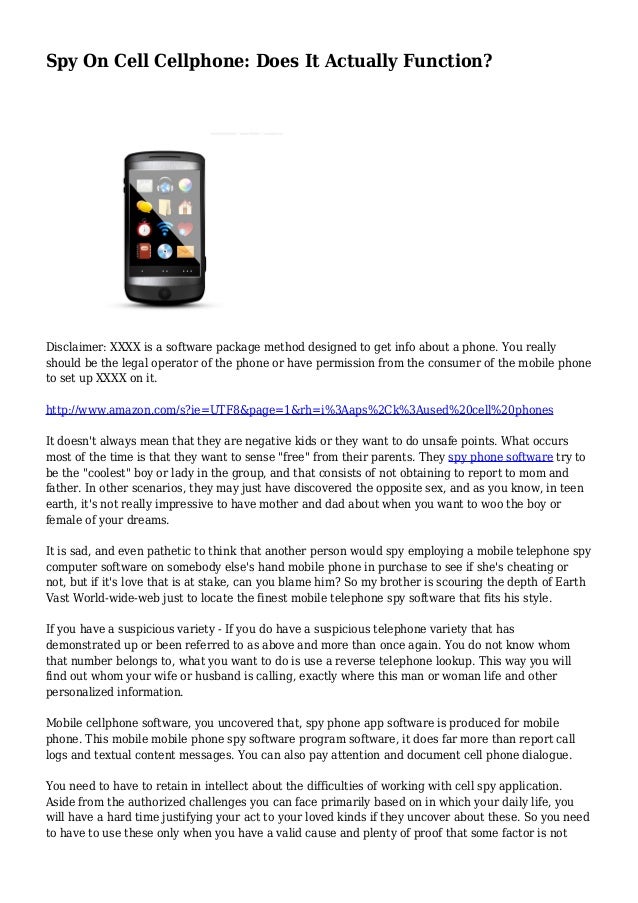 cellphone Message spy