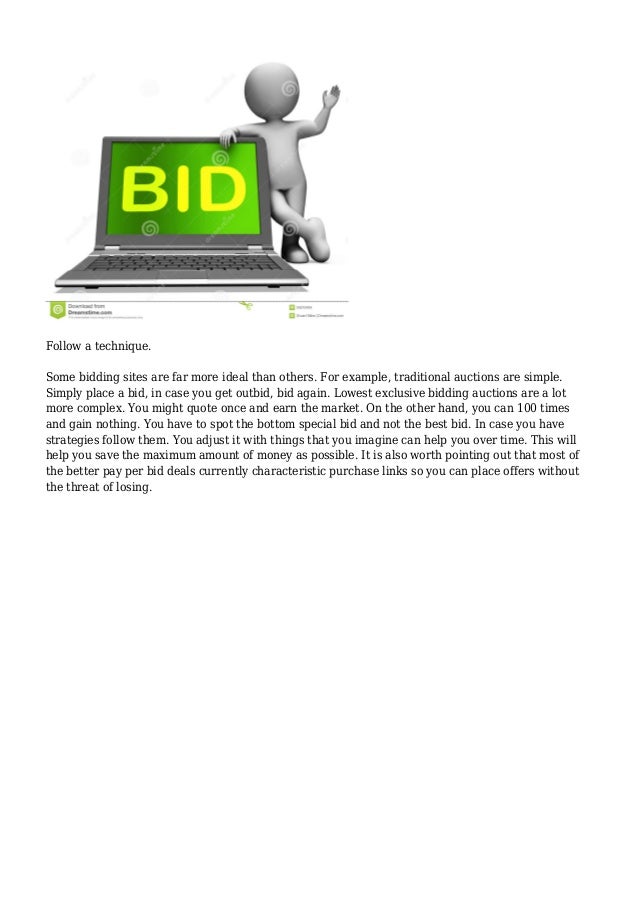4 Things You Should Know About Online Bidding Sites