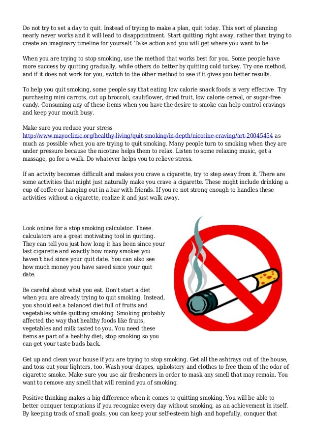 Need A Push To Quit Smoking Cigarettes Attempt These Techniques