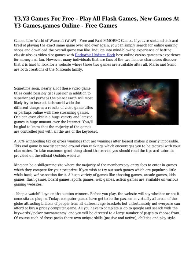 y3 website