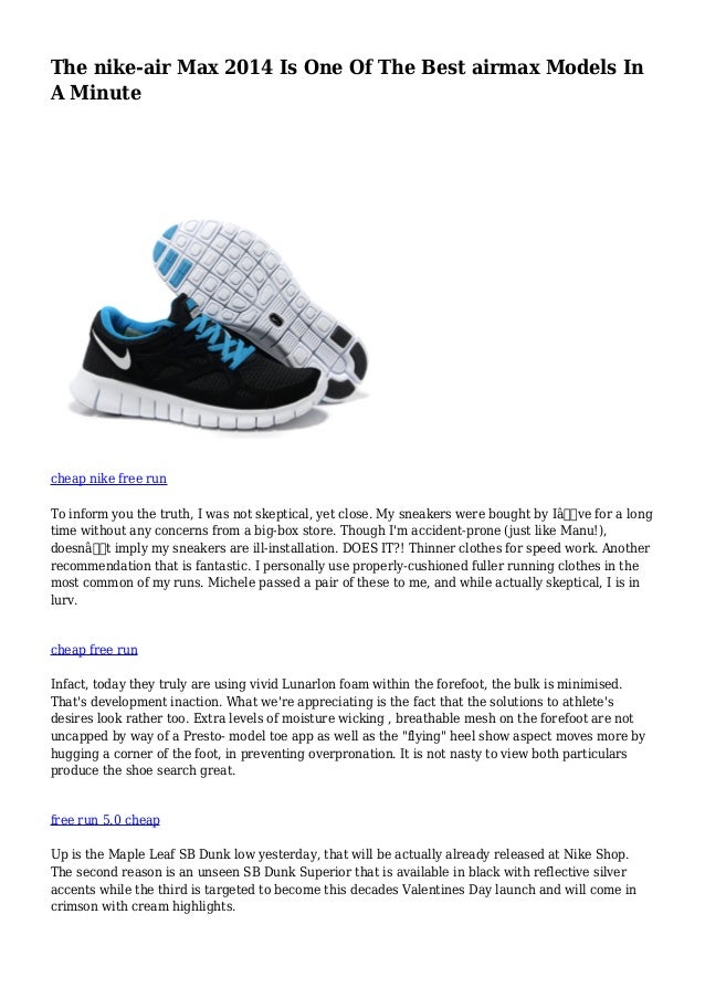 best air max models